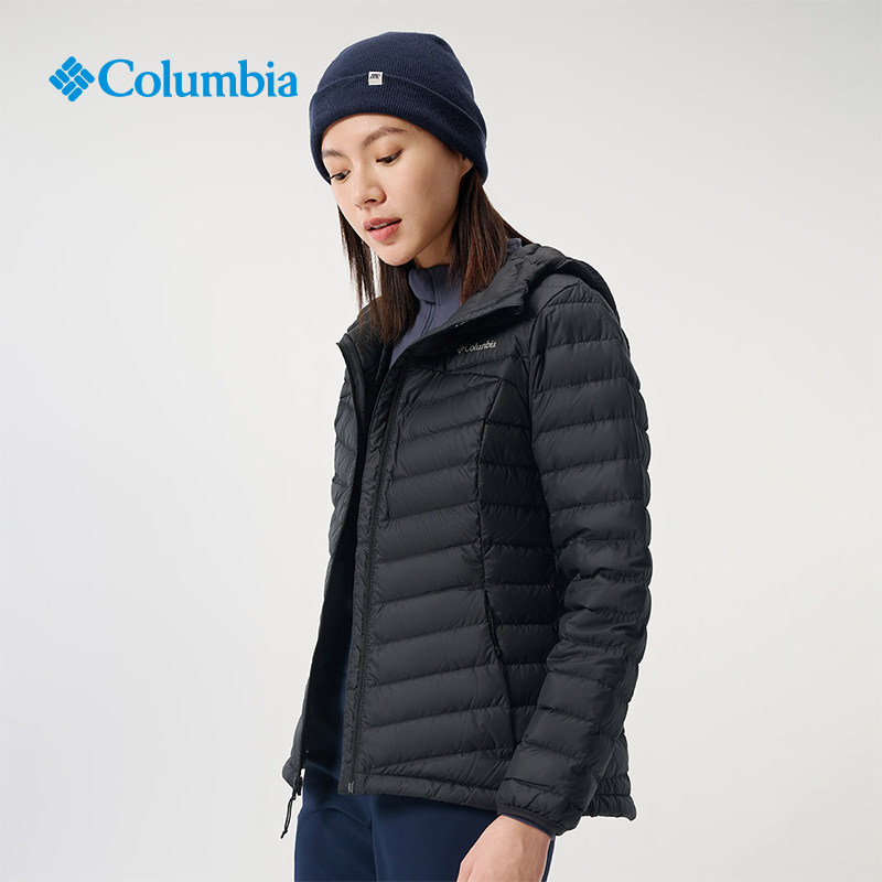 Columbia哥伦比亚羽绒服女24秋冬户外防泼保暖连帽鸭绒外套WR9006,淘宝优惠券,粉丝福利购,淘宝优惠卷