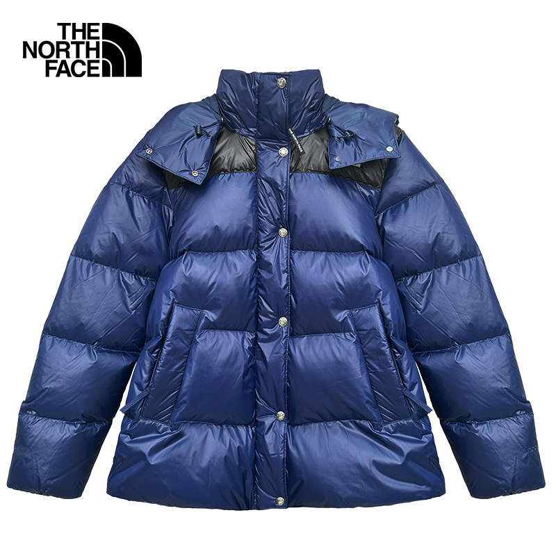 TheNorthFace北面羽绒服女700蓬鹅绒填充保暖防风外套上衣81S7-图1