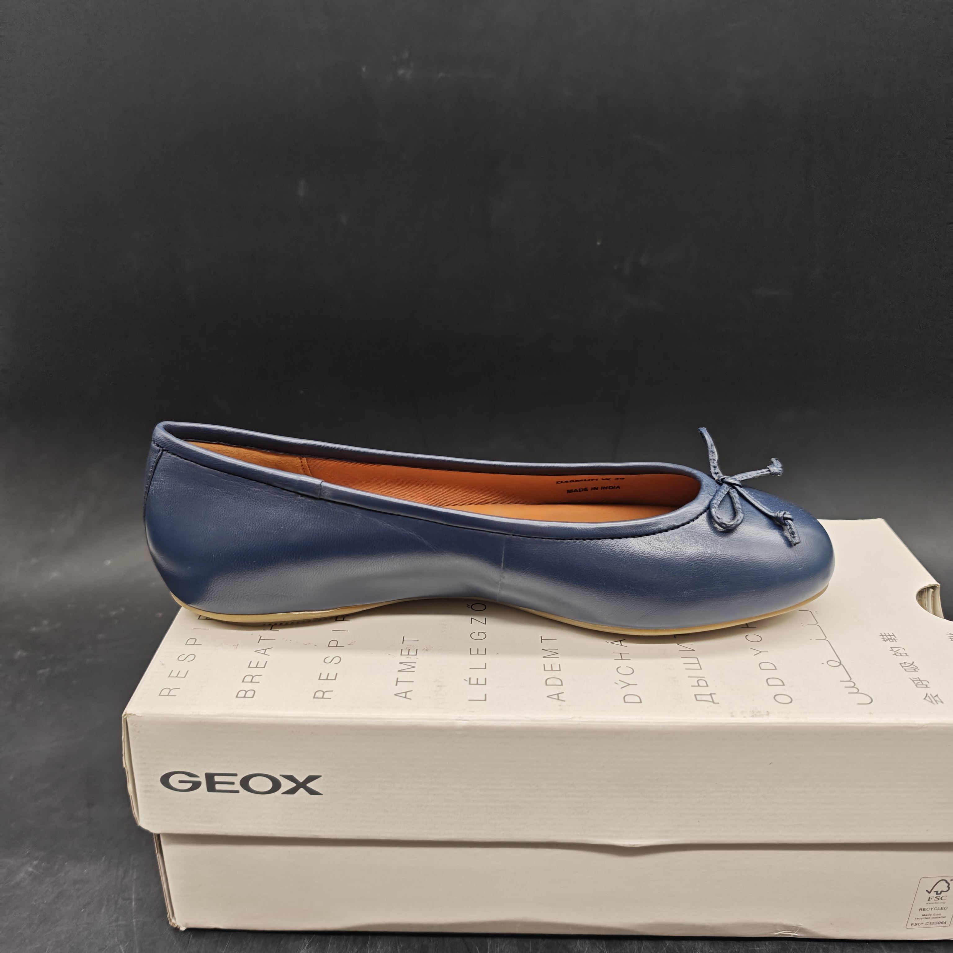 38码 GEOX健乐士专柜撤柜女士羊皮革芭蕾舞鞋 D45MUH C4005,淘宝优惠券,粉丝福利购,淘宝优惠卷