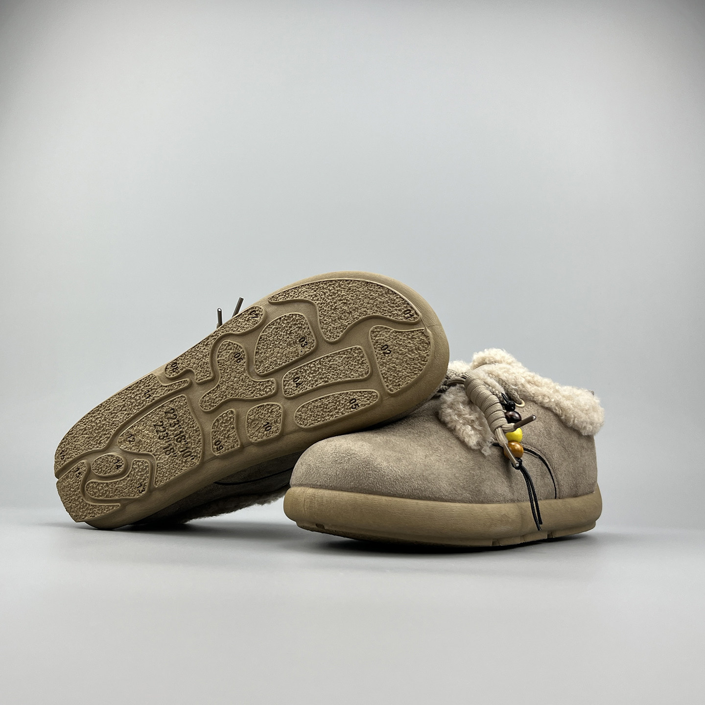 外贸冬季复古加绒保暖东北大棉鞋男户外徒步休闲一脚蹬短筒雪地靴,淘宝优惠券,粉丝福利购,淘宝优惠卷