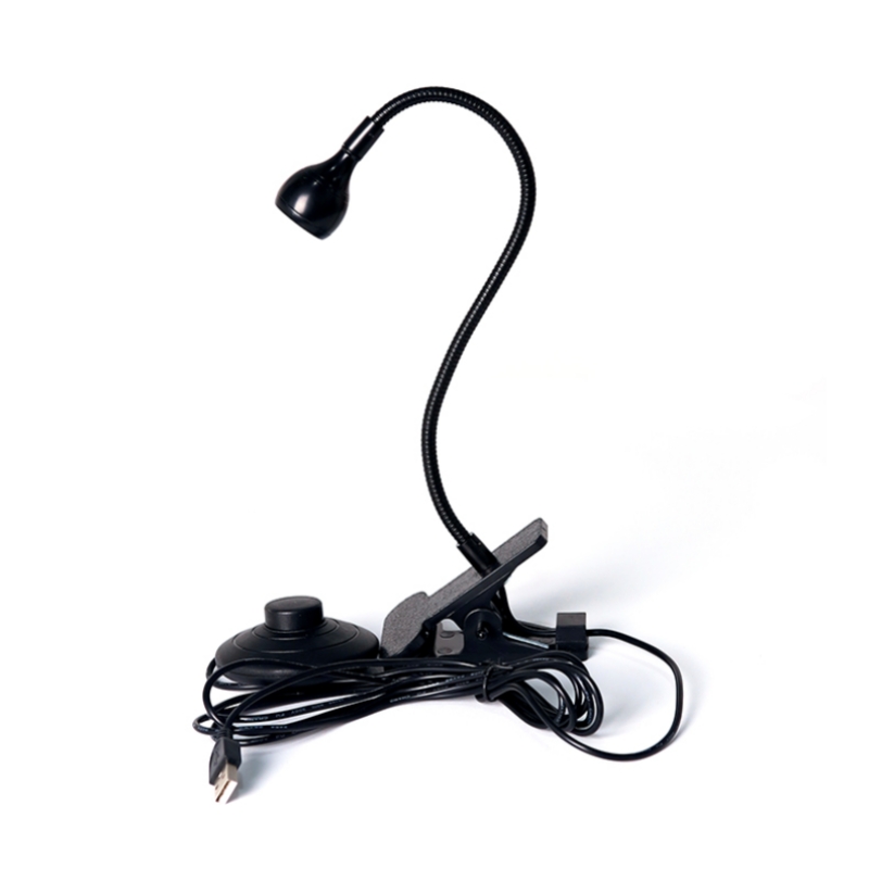 脚踏式开关美甲灯免用手贴甲片专用灯小型便携式带夹子速干光疗机 - 图3