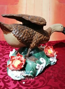 石湾公仔陶瓷大师玄关书房摆件