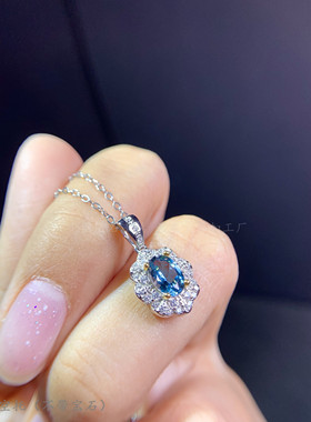 s925纯银戒指吊坠耳钉套装空托