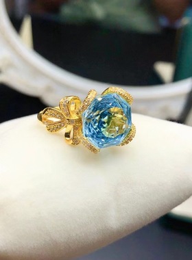 女银时尚气质万能戒指空托