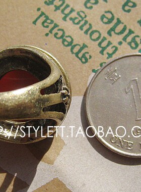 欧美复古戒指合金复古风女