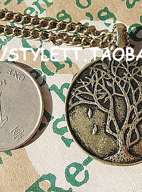 复古毛衣链合金独特设计女