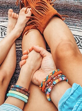 日系多巴胺扩香手环手工编织手串