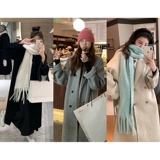 Зимнее двусторонное шерстяное пальто, изысканный стиль, свободный крой