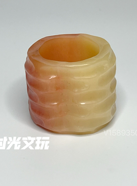 藏式驼骨扳指雕刻陨石坑男女款戒指指环佛珠手串脖挂挂饰配件骆驼