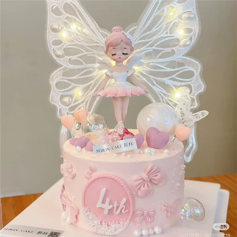 贝拉公主生日蛋糕装饰摆件蜜雪儿网红小仙女女孩天使乐趣烘焙diy,淘宝优惠券,粉丝福利购,淘宝优惠卷