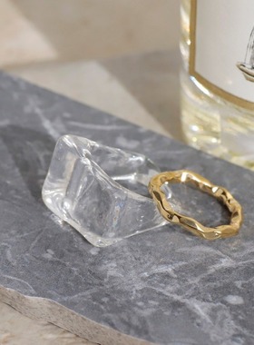 ANEMONE戒指女小众设计套戒