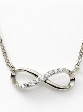 creamdot项链k18金宝石锁骨链