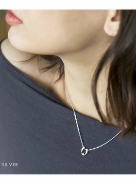 拼邮日系轻奢风锆石水钻锁骨链