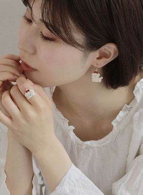 小众设计可爱金属戒指指环