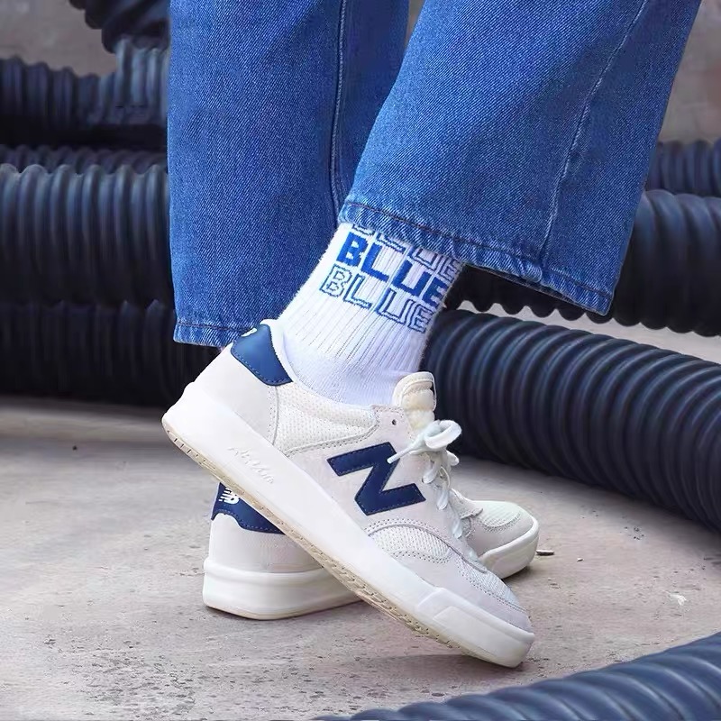 New Balance/NB 300系列男女低帮舒适耐磨休闲轻便板鞋CRT300F1 - 图0