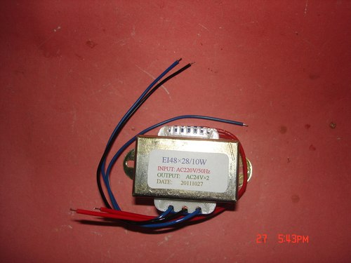 汕头鑫胜兴牌全铜线自动控制12W220V转24V×2/0.2A变压器EI48×28 - 图0