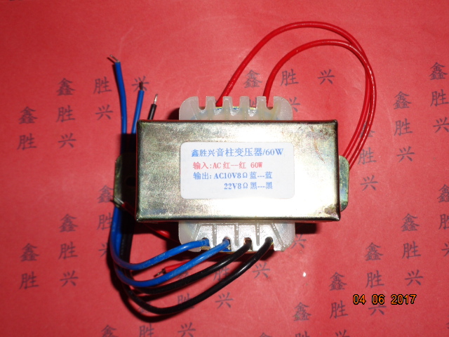 60W音频变压器公共广播配件音柱壁挂音响变压器100V/10V8Ω22V8Ω - 图3