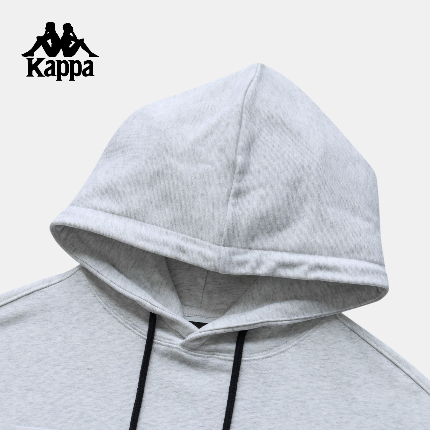 Kappa卡帕女装2025冬季新款简约时尚百搭连帽针织套头衫K0F82MT03 - 图2