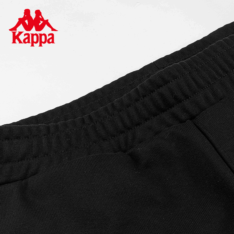 KAPPA卡帕男子长裤新款跑步运动裤束脚休闲裤K0B72AK80 - 图1