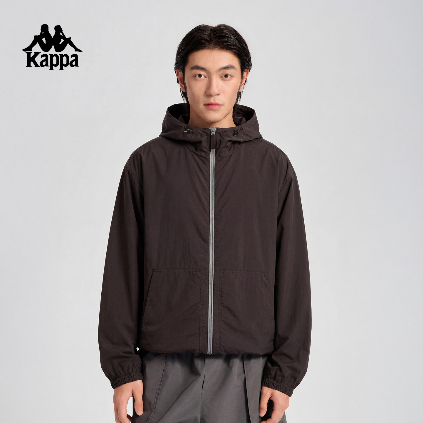 Kappa Kappa Men's 2026 Autumn New Loose Long-Sleeved Sports and Casual Windproof Jacket K0G52FJ01