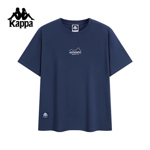Kappa卡帕男装2025秋季新款运动休闲简约百搭短袖T恤K0F52TD73 - 图1