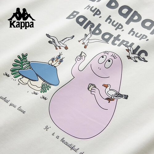 Kappa卡帕女装秋季新款运动休闲简约百搭短袖T恤K0F62TD73 - 图3