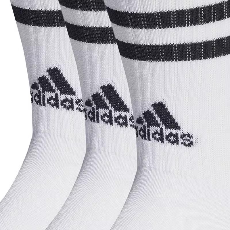 adidas阿迪达斯2024春季新款男女中筒训练跑步休闲运动袜子HT3458-图1