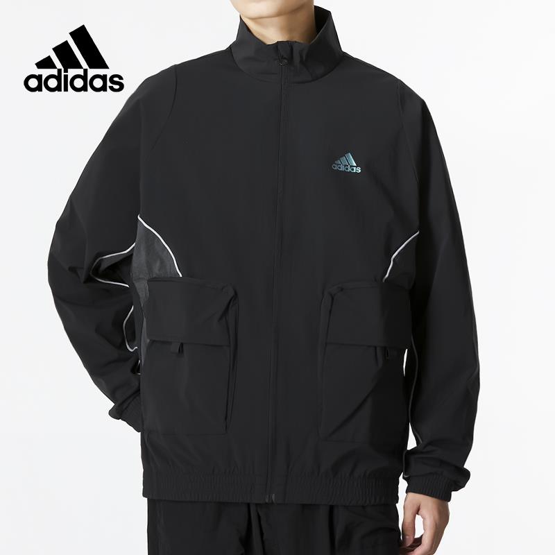 Adidas/阿迪达斯2023冬季新款男运动运动茄克/外套HM5144-图2