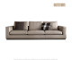 Light luxury hotel lobby office sofa simple casual two-person three-person solid wood sofa combination customized manufacturer