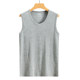Pure cotton men's vest men's hurdles sports fitness sweat-absorbing cotton vest wide shoulders summer base shirt