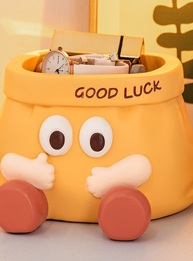 创意收纳摆件树脂工艺品杂物整理