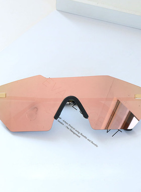 2024一体式框炫彩太阳镜男女款