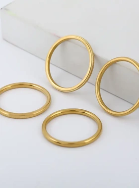 时尚不锈钢三生三世戒指钛钢磨砂戒指货源时尚