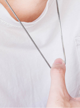 轻奢小众方形情侣欧美风蛇骨链