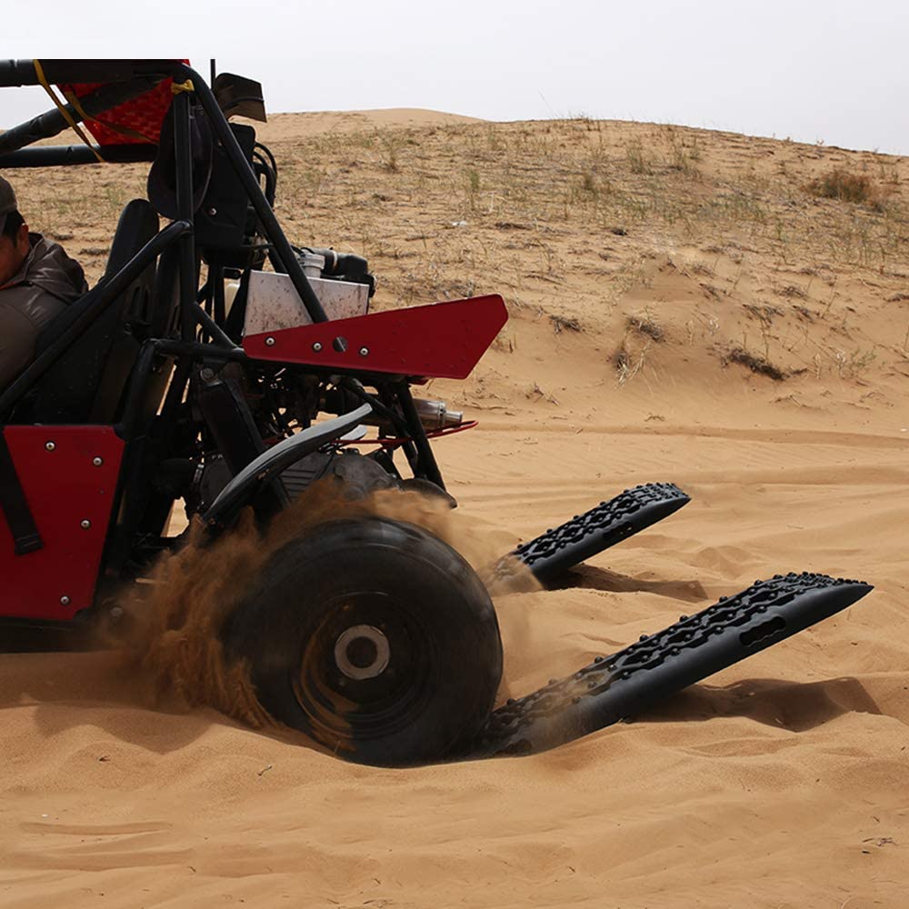 越野汽车脱困板沙板防沙板雪地泥地沙地脱困救援自救高强度履带 - 图0
