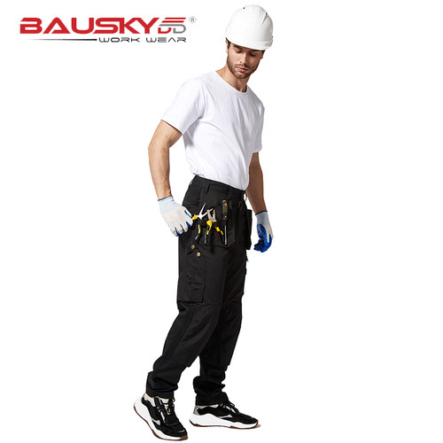Bauskydd保世基B231多兜休闲飞兜耐磨工装弹力长裤工作骑行工作裤 - 图2