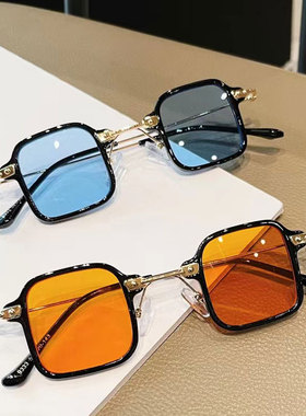 方形小框墨镜男女小脸个性太阳镜