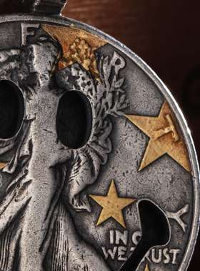 STZ男女925银币机车风露营原创