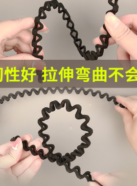 洗脸发箍女夏天压发带齿防滑