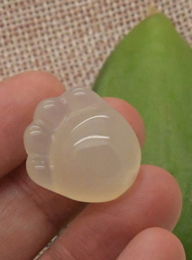 开运玉髓知足常乐吊坠