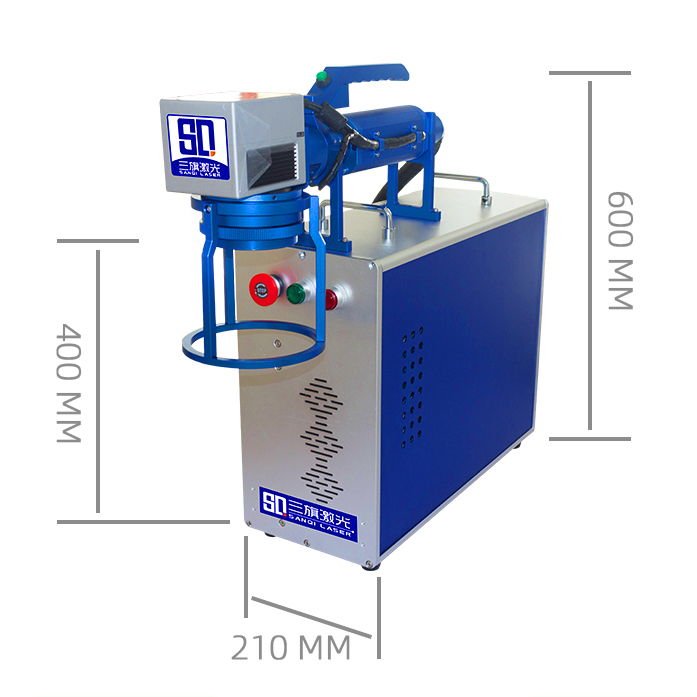 便携手持光纤激光机打标机小型雕刻机打码机金属不锈钢刻字机 - 图2