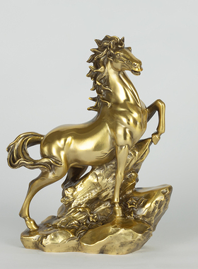 临风马摆件纯铜马到成功