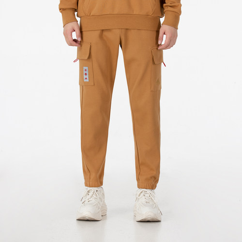 Adidas阿迪达斯裤子男裤2025冬季新款运动裤工装裤收口长裤HC02 - 图1