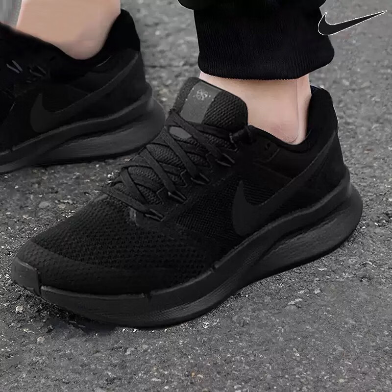 Nike耐克男鞋跑鞋RUN SWIFT3黑色运动鞋低帮轻便休闲跑步鞋DR2695