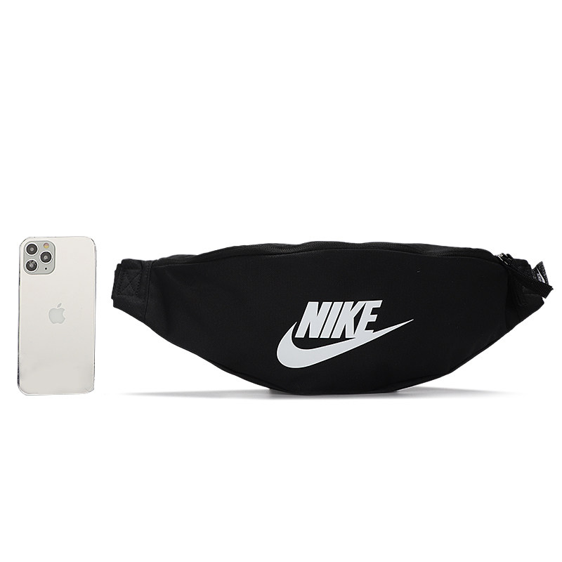 Nike Men's Bag Women's Bag Waist Bag Outdoor Sports Leisure Portable Storage Adjustable Crossbody Chest Bag