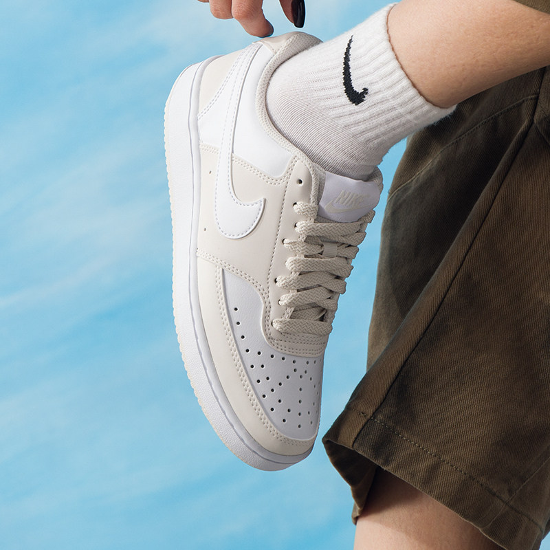 耐克NIKE女鞋休闲鞋2025冬季新款Court Vision运动板鞋IM1652-002,淘宝优惠券,粉丝福利购,淘宝优惠卷