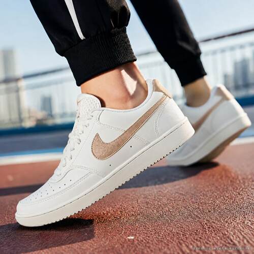 NIKE耐克女鞋低帮板鞋2026秋季新款休闲鞋透气运动鞋IM7647-101 - 图0