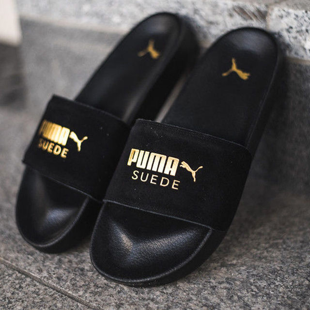 puma suede slippers