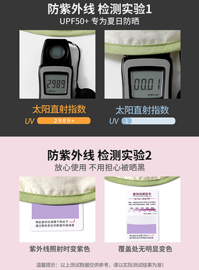夏季儿童UPF50+大檐防晒渔夫帽