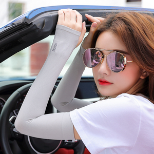 夏季冰爽袖防晒手套